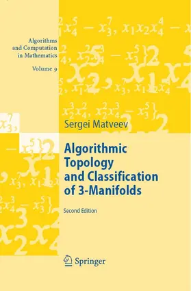Matveev |  Algorithmic Topology and Classification of 3-Manifolds | eBook | Sack Fachmedien