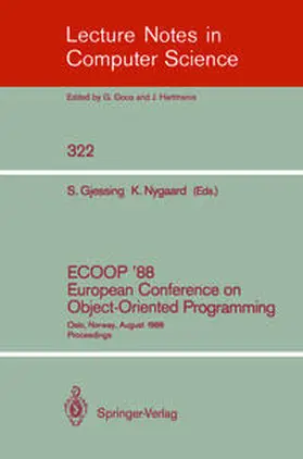 Gjessing / Nygaard | ECOOP '88 European Conference on Object-Oriented Programming | E-Book | www.sack.de