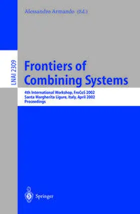 Armando |  Frontiers of Combining Systems | eBook | Sack Fachmedien