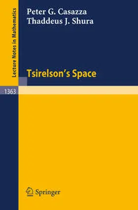 Casazza / Shura |  Tsirelson's Space | eBook | Sack Fachmedien