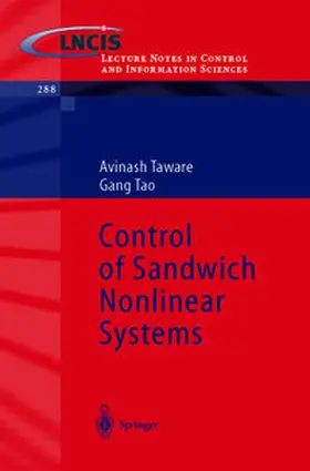 Taware / Tao | Control of Sandwich Nonlinear Systems | E-Book | sack.de
