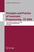 Benhamou |  Principle and Practice of Constraint Programming - CP 2006 | Buch |  Sack Fachmedien