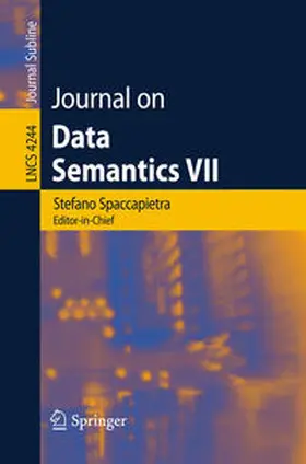 Spaccapietra |  Journal on Data Semantics VII | eBook | Sack Fachmedien