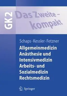 Schaps / Kessler / Fetzner |  Das Zweite - kompakt | Buch |  Sack Fachmedien