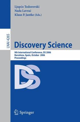 Lavrac / Lavrac / Jantke |  Discovery Science | Buch |  Sack Fachmedien