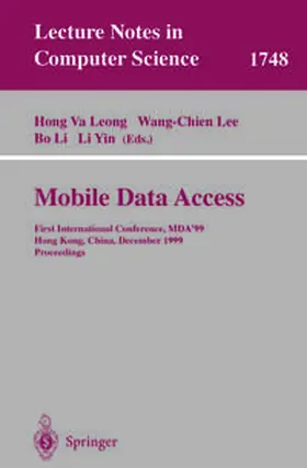 Leong / Lee / Li | Mobile Data Access | E-Book | sack.de