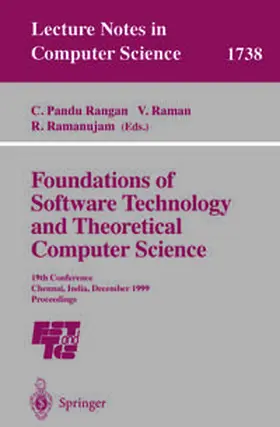 Pandu Rangan / Raman / Ramanujam |  Foundations of Software Technology and Theoretical Computer Science | eBook | Sack Fachmedien