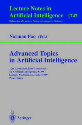 Foo | Advanced Topics in Artificial Intelligence | E-Book | www.sack.de