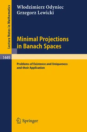 Odyniec / Lewicki | Minimal Projections in Banach Spaces | E-Book | sack.de