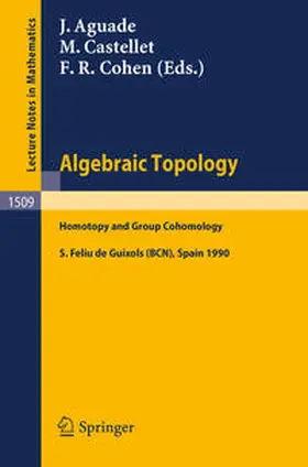 Aguade / Castellet / Cohen |  Algebraic Topology | eBook | Sack Fachmedien