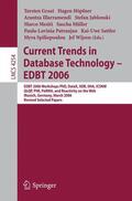 Grust / Höpfner / Illarramendi |  Current Trends in Database Technology -- EDBT 2006 | Buch |  Sack Fachmedien