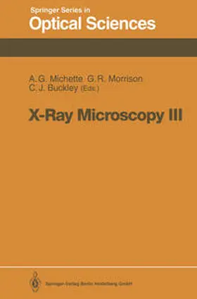 Michette / Morrison / Buckley |  X-Ray Microscopy III | eBook | Sack Fachmedien