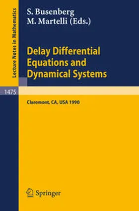 Busenberg / Martelli |  Delay Differential Equations and Dynamical Systems | eBook | Sack Fachmedien