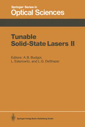 Budgor / Esterowitz / DeShazer |  Tunable Solid-State Lasers II | eBook | Sack Fachmedien