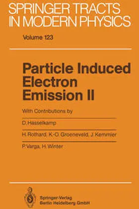  Particle Induced Electron Emission II | eBook | Sack Fachmedien