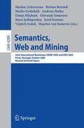 Ackermann / Mladenic / Berendt |  Semantics, Web and Mining | Buch |  Sack Fachmedien