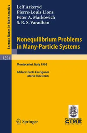 Cercignani / Pulvirenti | Nonequilibrium Problems in Many-Particle Systems | E-Book | www.sack.de