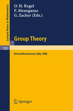 Kegel / Menegazzo / Zacher | Group Theory | E-Book | www.sack.de