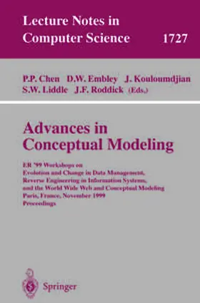 Chen / Embley / Kouloumdjian | Advances in Conceptual Modeling | E-Book | sack.de