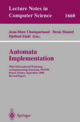Champarnaud / Maurel / Ziadi | Automata Implementation | E-Book | sack.de