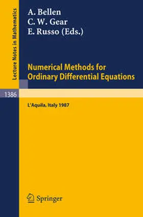 Bellen / Gear / Russo | Numerical Methods for Ordinary Differential Equations | E-Book | www.sack.de