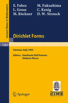 Fabes / Dell'Antonio / Fukushima |  Dirichlet Forms | eBook | Sack Fachmedien