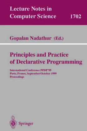 Nadathur | Principles and Practice of Declarative Programming | E-Book | sack.de