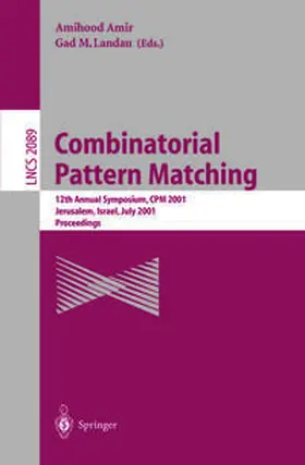 Amir / Landau |  Combinatorial Pattern Matching | eBook | Sack Fachmedien