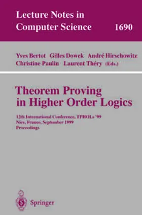 Bertot / Dowek / Hirschowitz |  Theorem Proving in Higher Order Logics | eBook | Sack Fachmedien