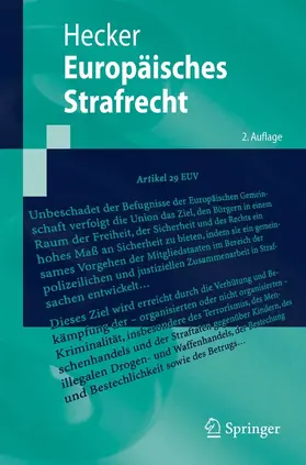 Hecker |  Europäisches Strafrecht | eBook | Sack Fachmedien
