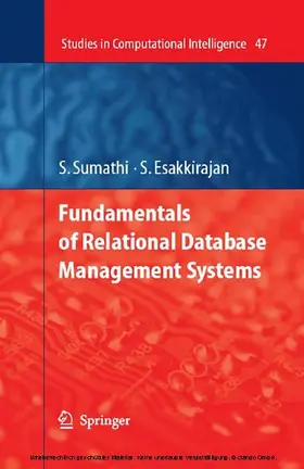 Sumathi / Esakkirajan |  Fundamentals of Relational Database Management Systems | eBook | Sack Fachmedien