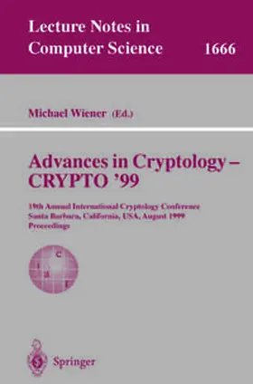 Wiener | Advances in Cryptology - CRYPTO '99 | E-Book | sack.de