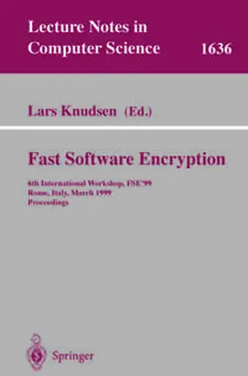 Knudsen | Fast Software Encryption | E-Book | sack.de