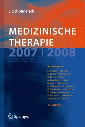  Medizinische Therapie 2007 / 2008 | Buch |  Sack Fachmedien