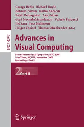 Boyle / Parvin / Malzbender |  Advances in Visual Computing | eBook | Sack Fachmedien