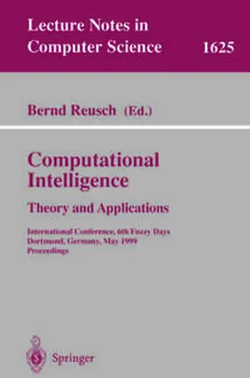 Reusch |  Computational Intelligence: Theory and Applications | eBook | Sack Fachmedien