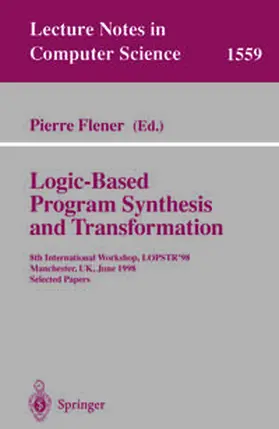 Flener | Logic-Based Program Synthesis and Transformation | E-Book | www.sack.de