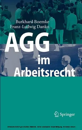 Boemke / Danko | AGG im Arbeitsrecht | E-Book | www.sack.de
