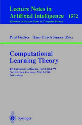Fischer / Simon | Computational Learning Theory | E-Book | www.sack.de
