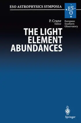 Crane |  The Light Element Abundances | eBook | Sack Fachmedien