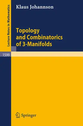 Johannson |  Topology and Combinatorics of 3-Manifolds | eBook | Sack Fachmedien