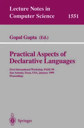 Gupta |  Practical Aspects of Declarative Languages | eBook | Sack Fachmedien