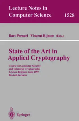 Preneel / Rijmen | State of the Art in Applied Cryptography | E-Book | sack.de