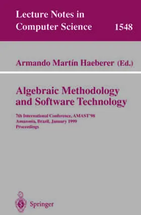 Haeberer | Algebraic Methodology and Software Technology | E-Book | sack.de