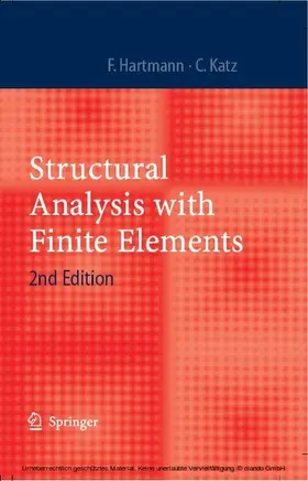 Hartmann / Katz | Structural Analysis with Finite Elements | E-Book | sack.de