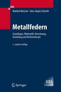 Meissner / Schorcht |  Metallfedern | Buch |  Sack Fachmedien