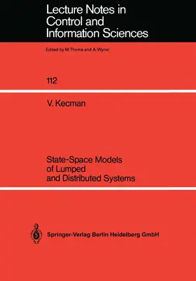 Kecman |  State-Space Models of Lumped and Distributed Systems | Buch |  Sack Fachmedien