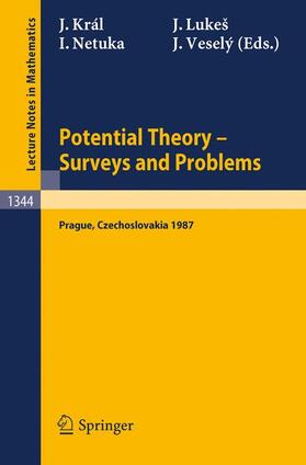 Kral / Vesely / Lukes | Potential Theory, Surveys and Problems | Buch | 978-3-540-50210-4 | sack.de