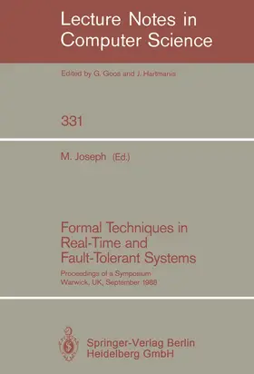 Joseph |  Formal Techniques in Real-Time and Fault-Tolerant Systems | Buch |  Sack Fachmedien