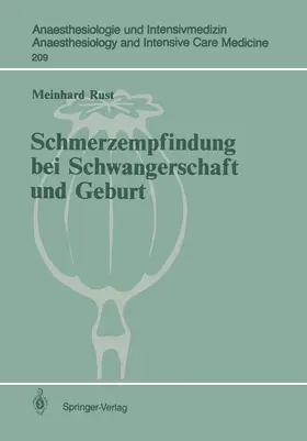 Rust |  Schmerzempfindung bei Schwangerschaft und Geburt | Buch |  Sack Fachmedien